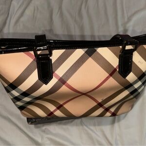 Burberry Super Nova Check Shoulder Bag - Beige